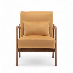 Velvet Gold Hertford Accent Chair - thumbnail 3
