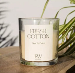 Scented Candle Jar - Fresh Cotton - thumbnail 4