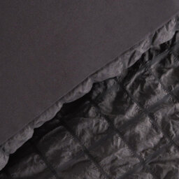 OHS Luxury Seersucker Duvet Cover Set Geo Pillowcase Quilt, Charcoal - King - thumbnail 4