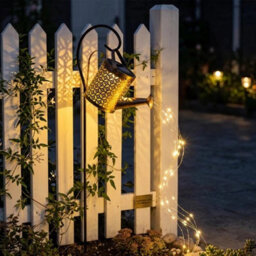 Solar Powered Watering Can Led String Garden Fairy Light - thumbnail 5