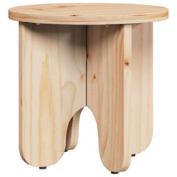 Berkfield Coffee Table 2 Pcs Natural Solid Pine Wood - thumbnail 5
