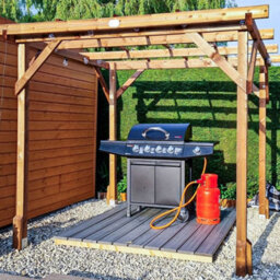 "Dunster House Wooden Pergola Garden Plants Frame Utopia 2M X 2M (6' 6"" X 6' 6"")" - thumbnail 9
