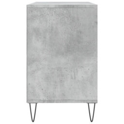 Berkfield Shoe Cabinet Concrete Grey 102X36X60 Cm Engineered Wood - thumbnail 5