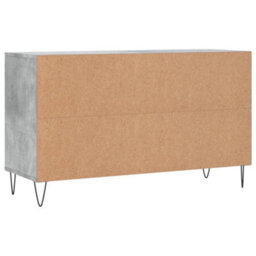 Berkfield Shoe Cabinet Concrete Grey 102X36X60 Cm Engineered Wood - thumbnail 6