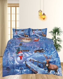 TheWhiteWater Limited Christmas Festive-Season Duvet Set 3D Print Polycotton Bedding Set - thumbnail 4