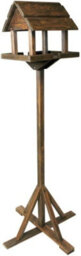 Kingfisher Bf009Hd Deluxe Wooden Bird Table Premium Robust Bird Feeder One Size Long Lasting - thumbnail 1