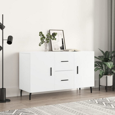 Berkfield Sideboard White 100X36X60 Cm Engineered Wood - image 1