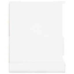 Berkfield Tv Cabinet High Gloss White 93X35.5X45 Cm Engineered Wood - thumbnail 7