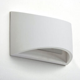 First Choice Lighting Set Of 2 Marmo - White G9 Plaster Wall Lights - thumbnail 4