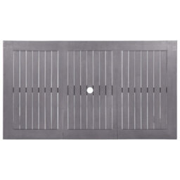 Berkfield Garden Table Grey Wash 140X80X74 Cm Solid Acacia Wood - thumbnail 4