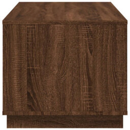 Berkfield Coffee Table Brown Oak 102X50X44 Cm Engineered Wood - thumbnail 8