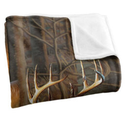 Jq Licensing Silky American Flag Deer Supersoft Blanket Multicoloured (152Cm X 127Cm) - thumbnail 3