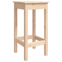 Berkfield 3 Piece Bar Set Solid Wood Pine - thumbnail 8
