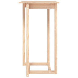 Berkfield 3 Piece Bar Set Solid Wood Pine - thumbnail 7