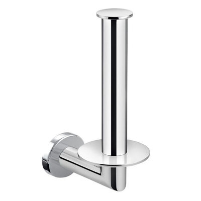 Mira Kohler Components Vertical Toilet Roll Paper Tissue Holder Chrome Bathroom