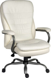 Teknik Goliath Heavy Duty Executive Chair White Suitable For 27 Stone User Weight