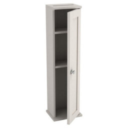 Urbn-Living Urbnliving 69Cm Length 3Pc Bathroom Wood Unit Under Sink Cabinet Mirror Cupboard Toilet Paper Dispenser White - thumbnail 3