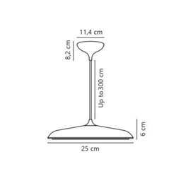 Nordlux Dftp Artist Indoor Pendant Light Brown Metal Intergrated Led True Colour - Mains Powered, Ip20 - thumbnail 9