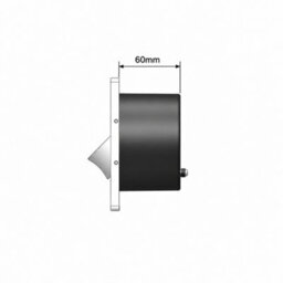 Ultra Beam Lighting Ultrabeam 3 Watt Led Square Silver Recessed Wall Or Headboard Reading Lamp - thumbnail 7