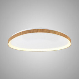 Luminosa Lighting Luminosa Niseko Triangular Ceiling 61Cm 48W Led, 3000K, 2900Lm, Wood, 3Yrs Warranty - thumbnail 2
