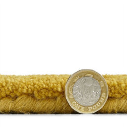 Kasbah Kb2025 Geometric Wool Rugs In Ochre Yellow - 120X170Cm - thumbnail 4