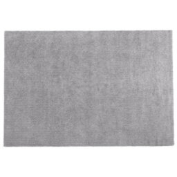 Beliani Shaggygy Rug Demre Light Grey 140 X 200 Cm - thumbnail 1
