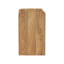 Sweeek - Set Of 2 Exotic Acacia Wood Bedside Tables With 2 Levels Natural 40X30X50 Cm - Tara - thumbnail 7