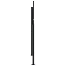 Walplus Retractable Side Awning Garden Sun Shade Canopy Gazebo For Back Door, Porch, Patio Black 160X1000 Cm - thumbnail 4