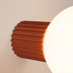 Luminosa Lighting Luminosa Halo Bathroom Wall Lamp Red Ochre 1X G9Ip44 - thumbnail 3
