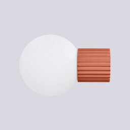 Luminosa Lighting Luminosa Halo Bathroom Wall Lamp Red Ochre 1X G9Ip44 - thumbnail 4