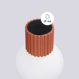 Luminosa Lighting Luminosa Halo Bathroom Wall Lamp Red Ochre 1X G9Ip44 - thumbnail 7
