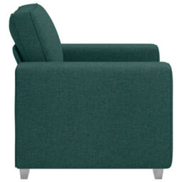 Vidaxl Sofa With Cushion Dark Green 100 X 77 X 82 Cm Fabric - thumbnail 5