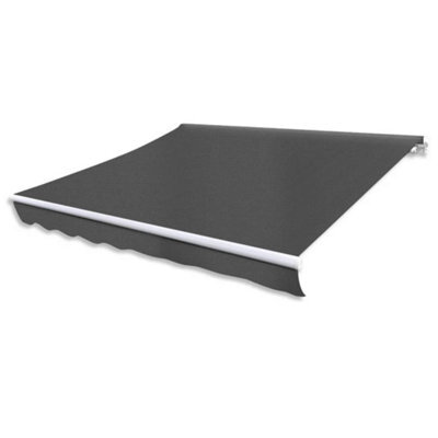 Berkfield Folding Awning Manual Operated 300 Cm Anthracite - image 1