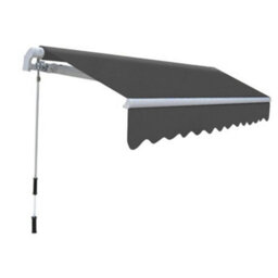 Berkfield Folding Awning Manual Operated 300 Cm Anthracite - thumbnail 2