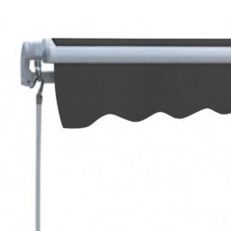 Berkfield Folding Awning Manual Operated 300 Cm Anthracite - thumbnail 4