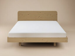 Noomi Demi Wooden Bed Frame With Headboard Storage, Kingsize, Oak - thumbnail 5