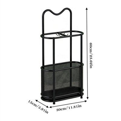Metal Umbrella Stand Walking Stick Holder Organizer - image 1