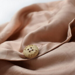 panda London 100% Bamboo Bedding Duvet Cover Vintage Pink - thumbnail 4