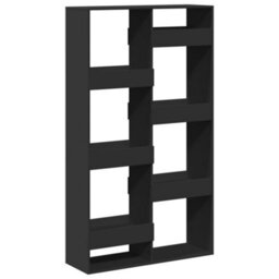 Berkfield Classic Room Divider Black 100X33X175 Cm Engineered Wood