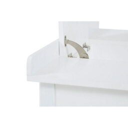 Orsina Childrens Dressing Table And Chair, Crisp White Dressing Table With Mirror, Body Posture Vanity Chair - thumbnail 8