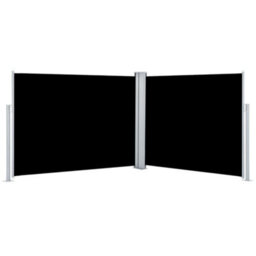 Walplus Retractable Side Awning Garden Sun Shade Canopy Gazebo For Back Door, Porch, Patio Black 140X1000 Cm - thumbnail 2
