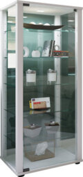 Vcm Wood Glass Showcase Collection Display Case Kavisa L - thumbnail 1