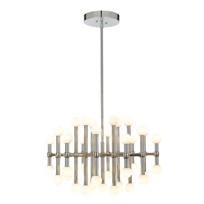 Luminosa Lighting Luminosa Giovanna Modern Integrated Led Pendant Ceiling Light, 3000K