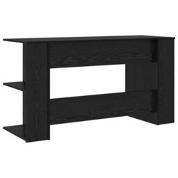 Berkfield Modern With Shelf Other Black Oak 140 X 50 X 75 Cm Engineered Wood - thumbnail 7