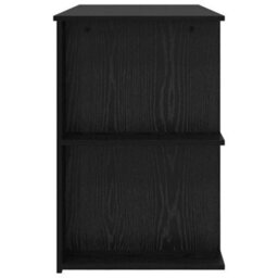 Berkfield Modern With Shelf Other Black Oak 140 X 50 X 75 Cm Engineered Wood - thumbnail 6