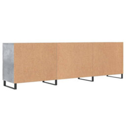 Berkfield Tv Cabinet Concrete Grey 150X30X50 Cm Engineered Wood - thumbnail 8