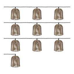 Solar-Powered Warm White 10 Integrated Led Outdoor String Lights, (L) 4800mm - thumbnail 5