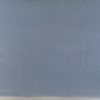 Just So Home Luxury Brushed Cotton Flannelette Fitted Sheet (Blue, Single)