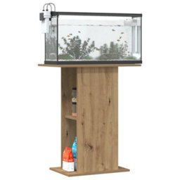 Walplus Artisan Oak Aquarium Stand 36X60.5X72.5 Cm Engineered Wood Fish Tank Cabinet - thumbnail 3