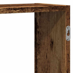 Walplus Wall Shelf Old Wood 129X18X42 Cm Engineered Wood - thumbnail 8